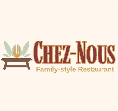 Logo of Chaise Cafe & Lounge, features a red chaise lounge next to black text and a red accent.