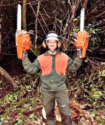 Ainslie . . . ready for action . . .