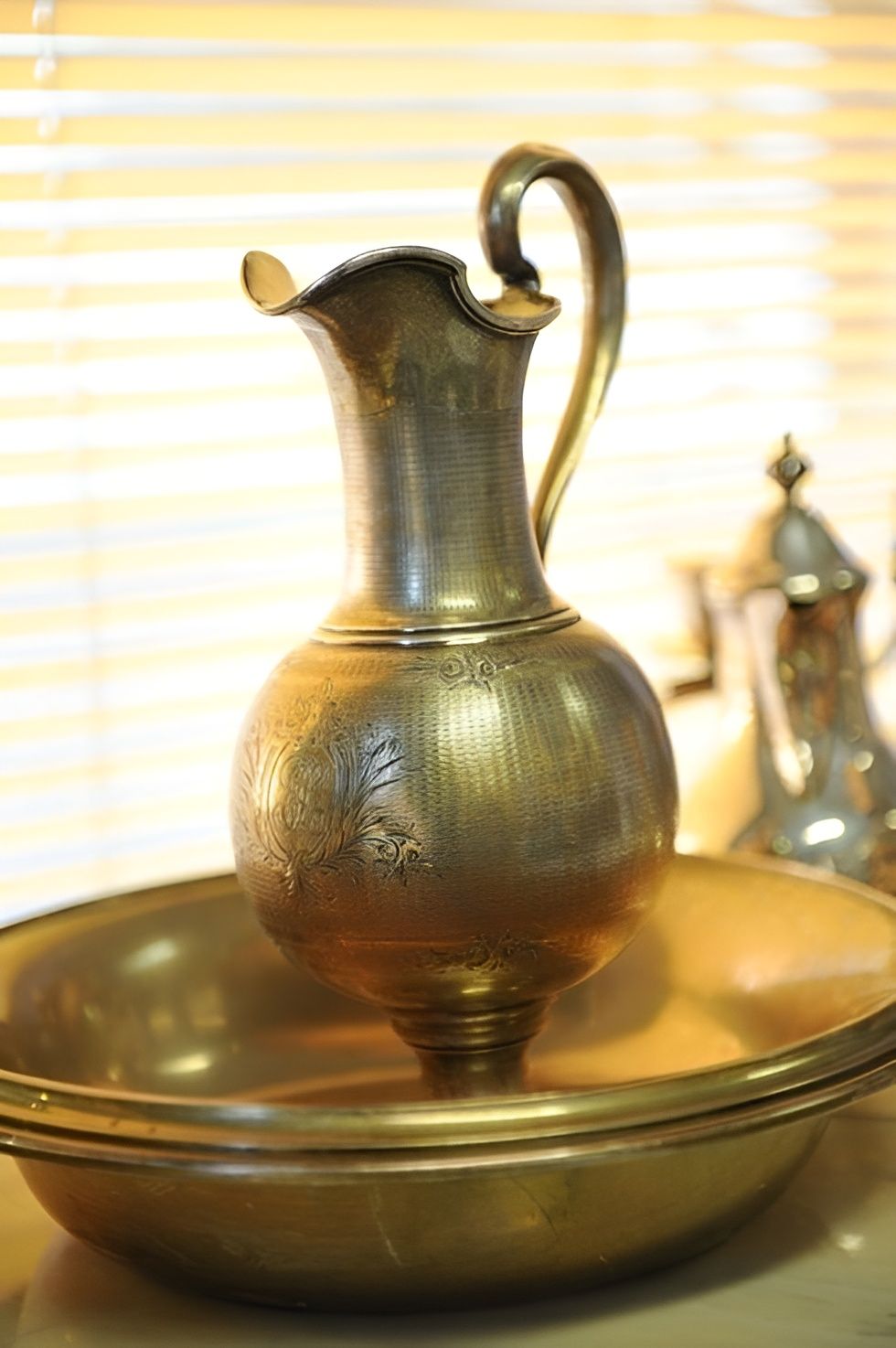 caraffa in argento
