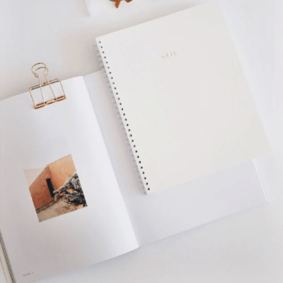 decluttering note book
