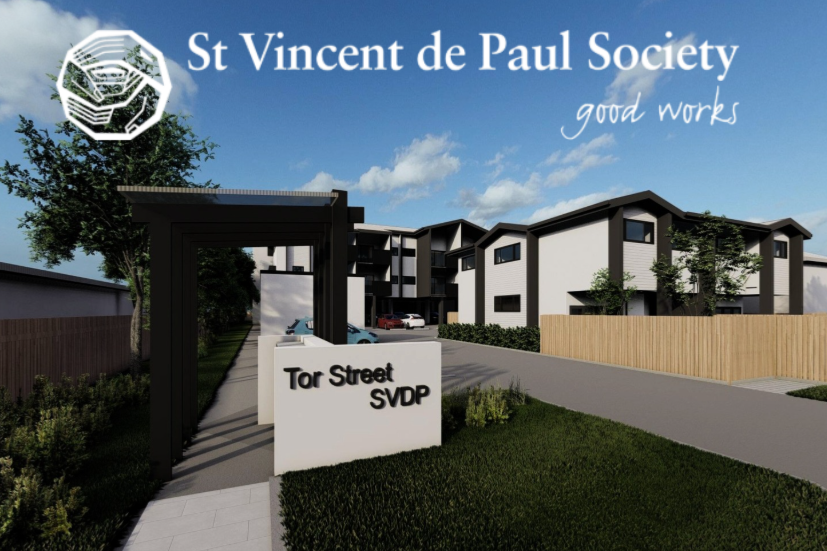 St Vincent de Paul Society Queensland (SVDP), the infrastructure entity, proposed to designate land that it owns near the corner of Hill and Tor Streets, Newtown for Social and Affordable Housing. Precinct was engaged to seek a Ministerial Infrastructure Designation (MID) under the Planning Act 2016 to facilitate the infrastructure. The development included 27 social housing units, 31 car parking spaces, 14 bicycle parking spaces, private open space areas for each unit, communal open spaces, refuse storage facilities and landscaping. The unit mix consists of 15 one-bedroom units, 10 two-bedroom units and 2 four-bedroom townhouses. As part of this process, Precinct undertook community consultation and prepared and submitted an Environmental Assessment Report (EAR) to the Department of State Development, Infrastructure and Planning.