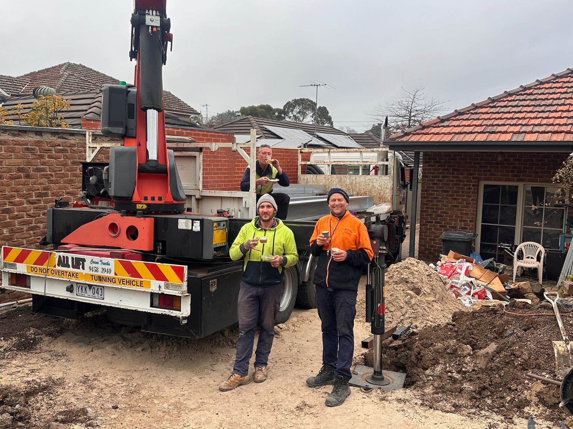 Three Workers 