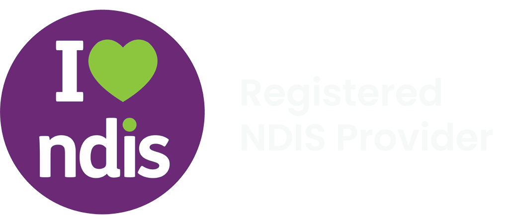 A purple circle with the words `` i love nds '' on it