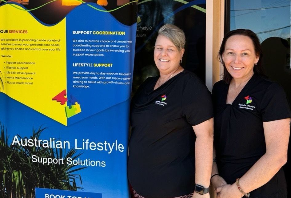 Manager provides professional aid to her female colleague - NDIS in Urangan, QLD