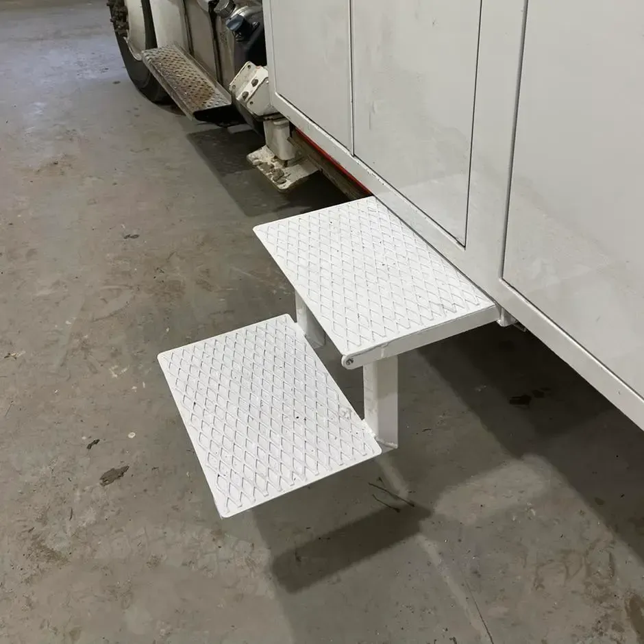 Powder Coating truck steps.