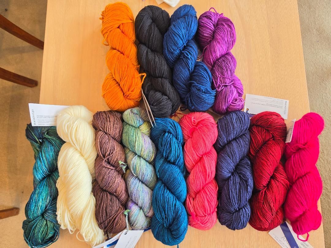 Crochet Sylvie Scarf, October 13th (12:30 p.m. - 1:30 p.m.)