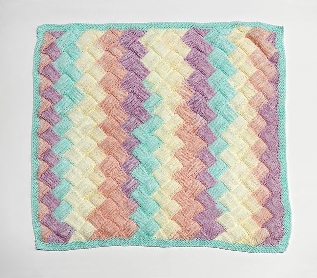 Entrelac Baby Blanket, August 25 (4:00 p.m. - 5:00 p.m.)