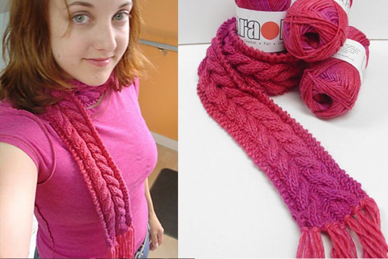 Cable Scarf, October 3rd (12:00 p.m. - 2:00 p.m.)