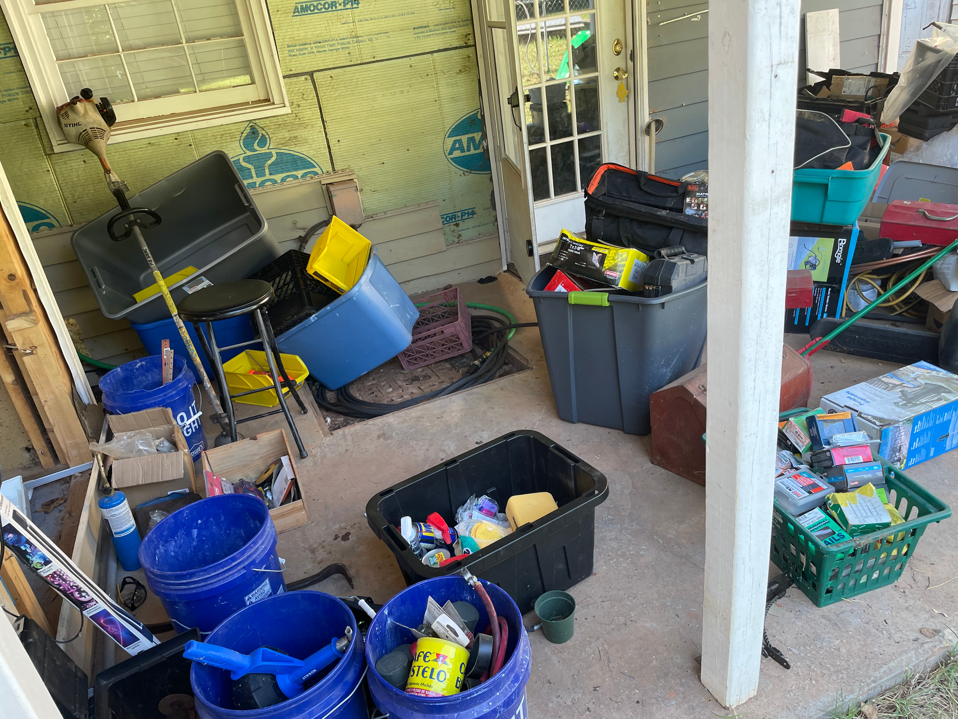 shed cleanout