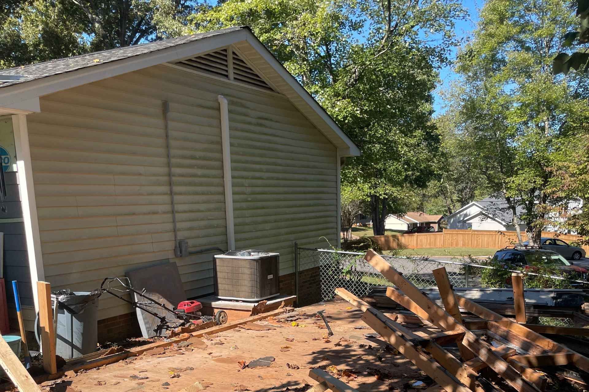 shed removal