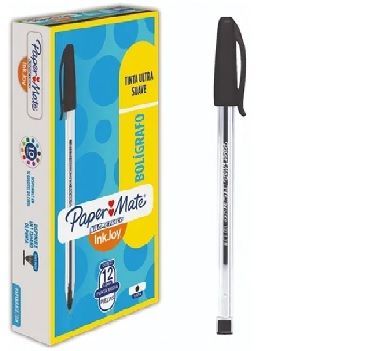 BOLIGRAFO PAPER MATE KILOMETRICO MED NEGRO