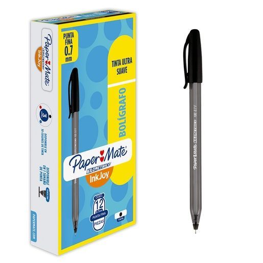 BOLIGRAFO PAPER MATE KILOMETRICO FINO NEGRO