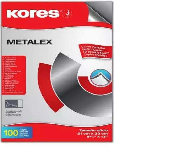PAPEL CARBON KORES METALEX OFICIO NG