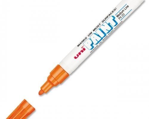 MARCADOR UNI PAINT PX 20 NARANJA