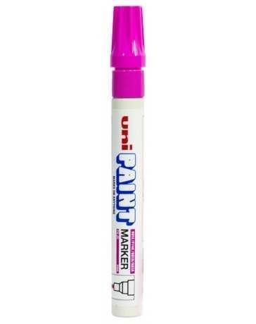 MARCADOR UNI PAINT PX 20 ROSA