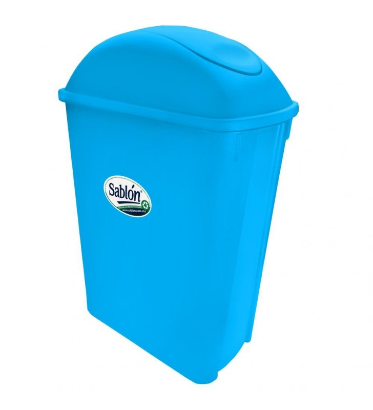 CESTO 8757AZ 42LTS AZUL CTAPA BALANCIN LATERAL SABL