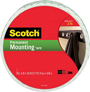 CINTA MONTAJE 2C 19 X 8.89 SCOTCH 110 LONG 3M