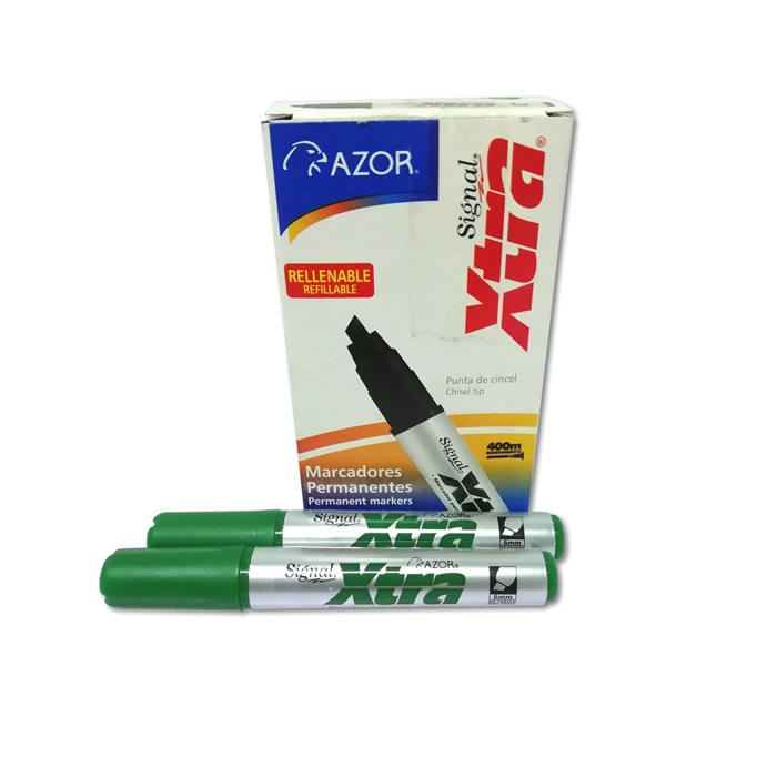 MARCADOR AZOR SIGNAL EXTRA VERDE