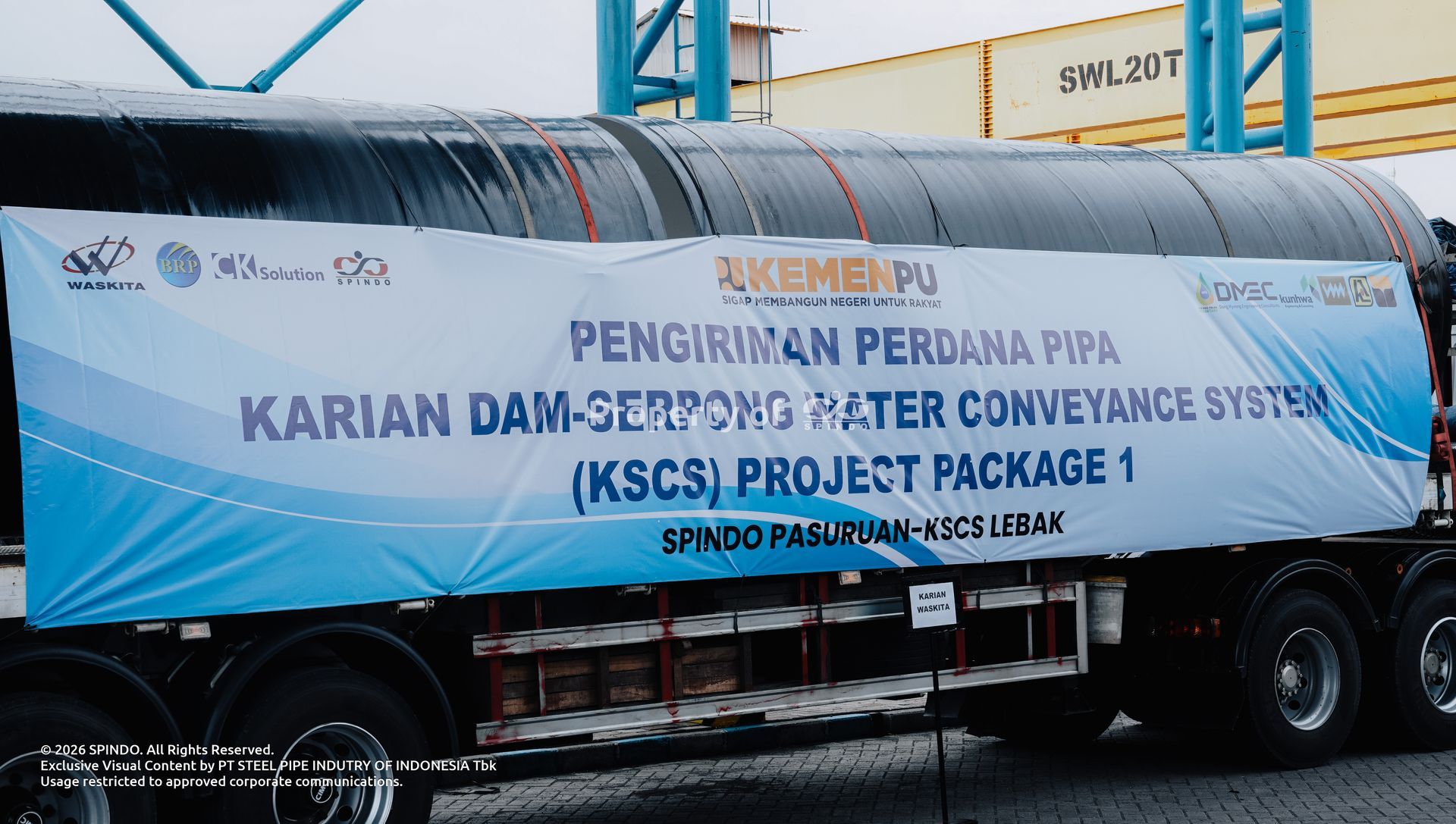 SPINDO Pipe Delivery for Projects