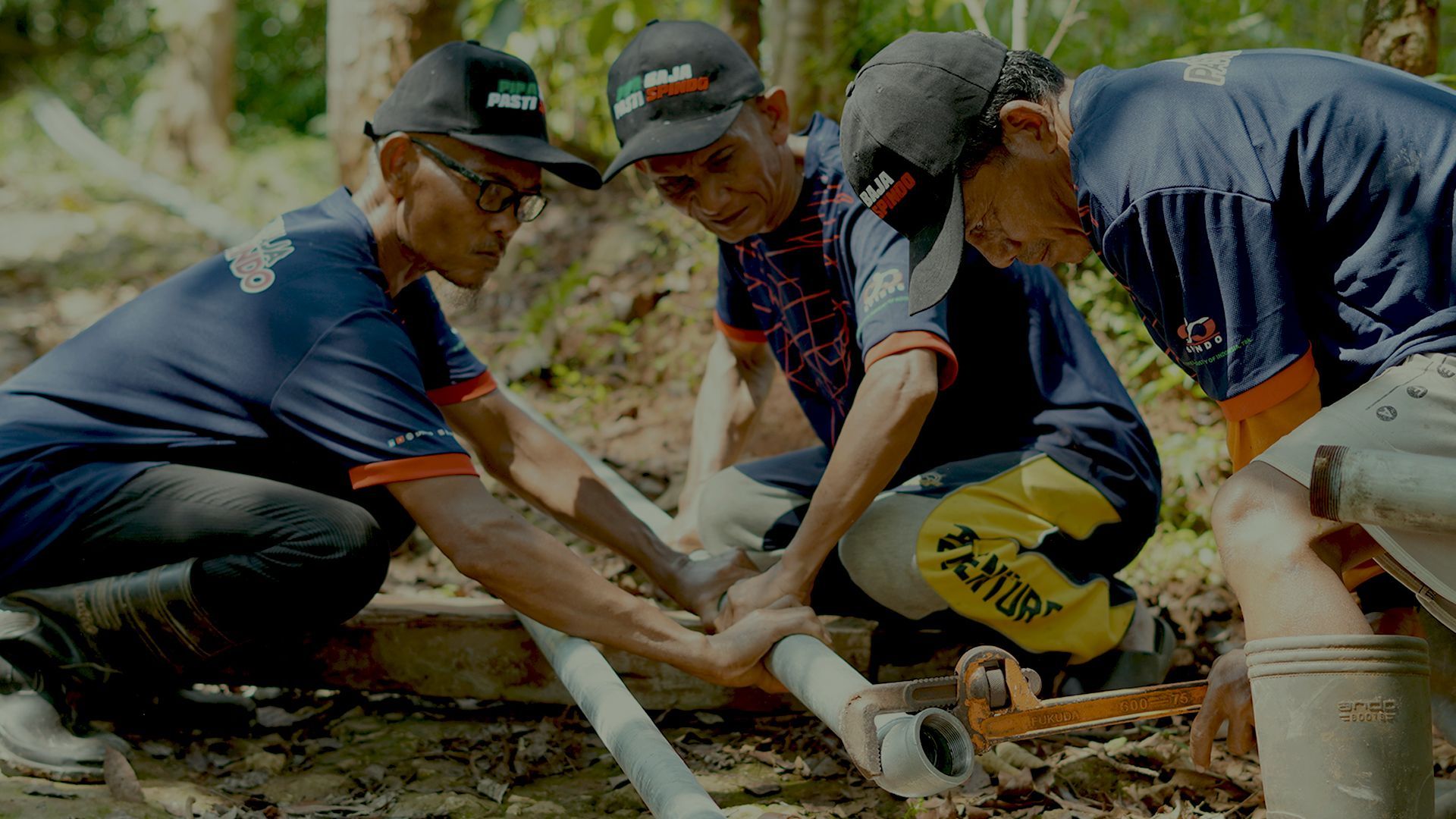 Pemasangan Jalur Air Bersih di Gunungkidul