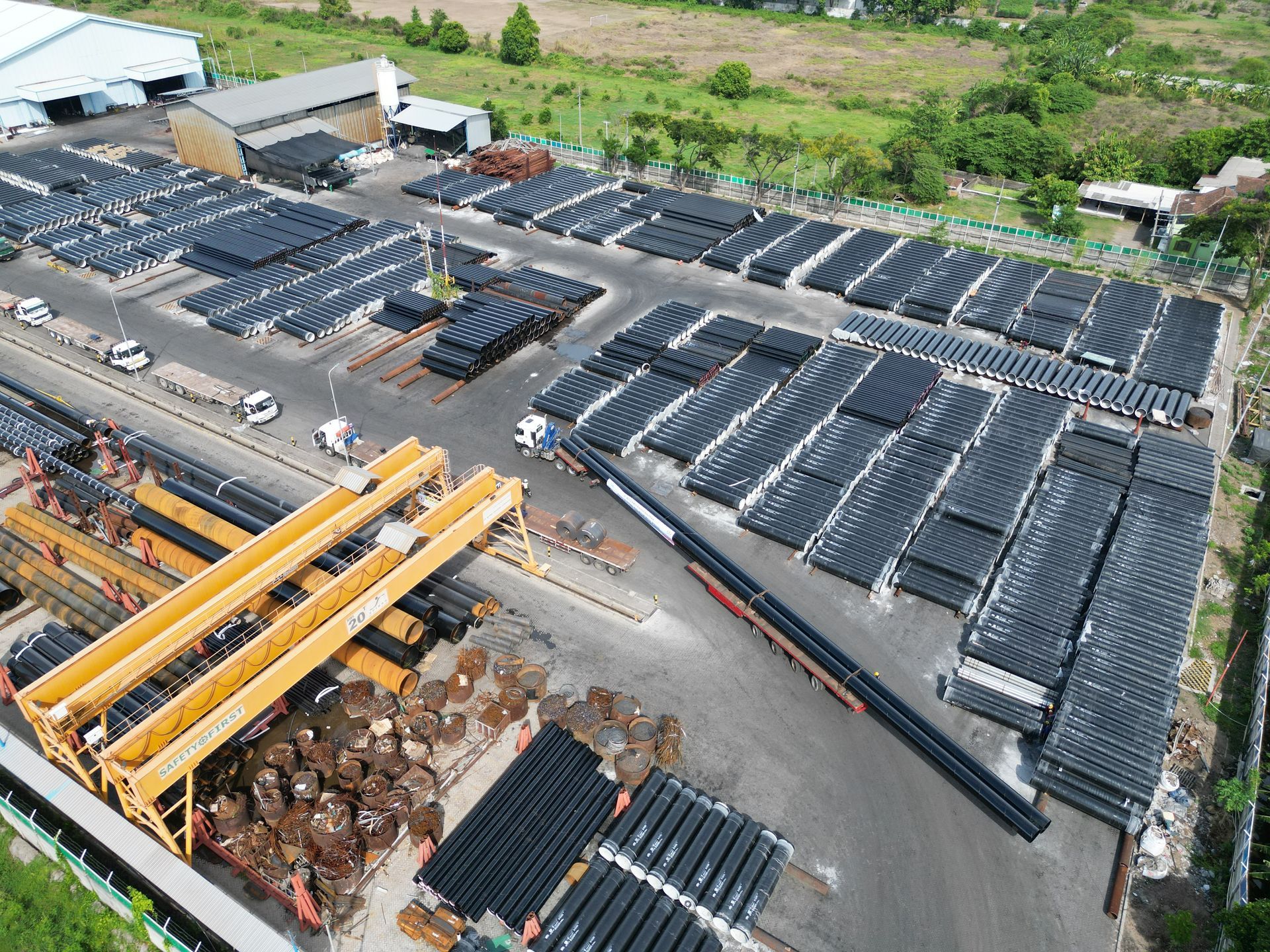 Delivery of Steel Pipe for “Multipurpose Jetty” Project in Wanam, Merauke