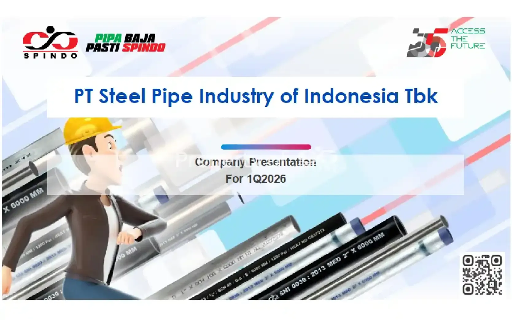 SPINDO Company Presentation for 1Q2026