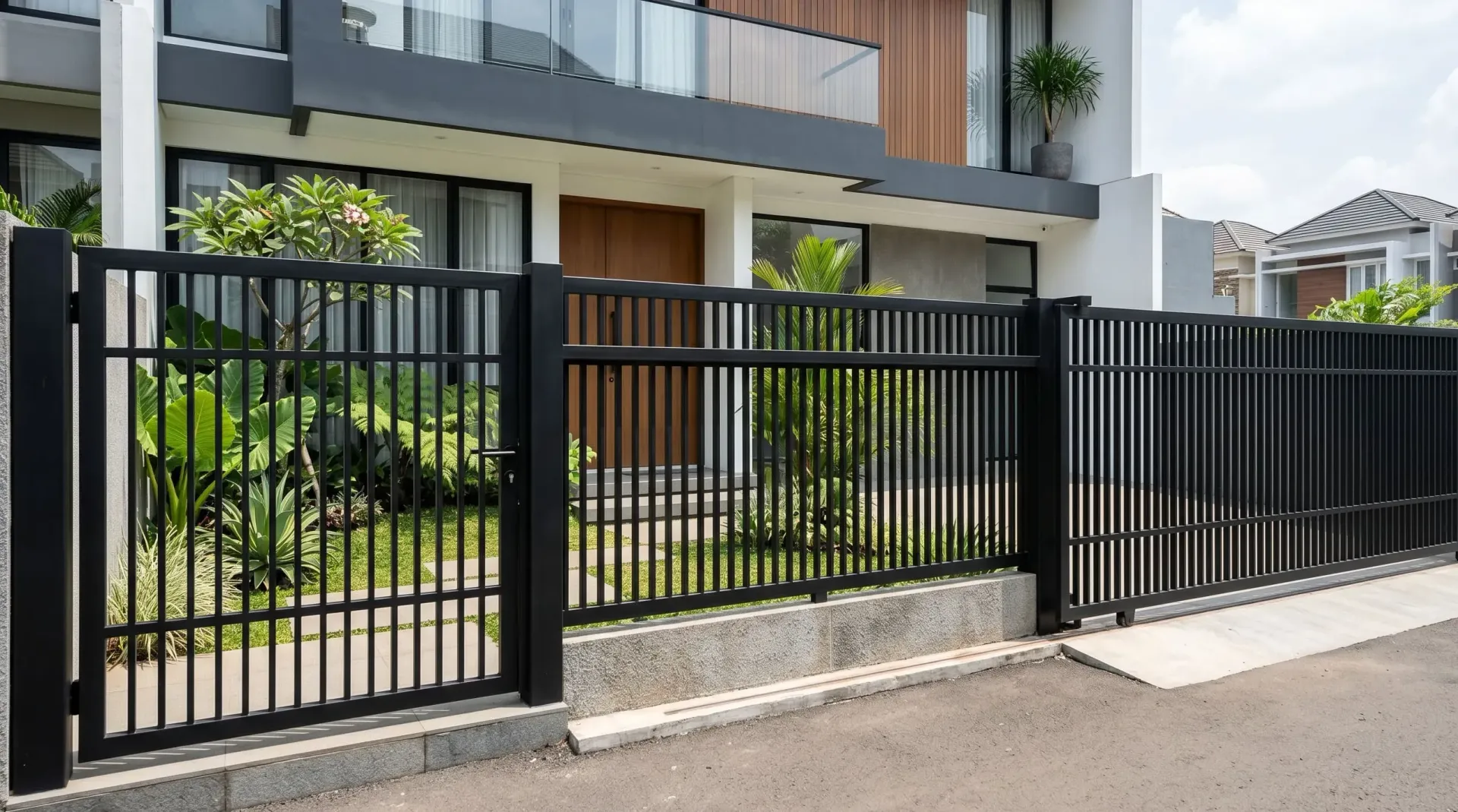 Pagar Rumah Minimalis Modern
