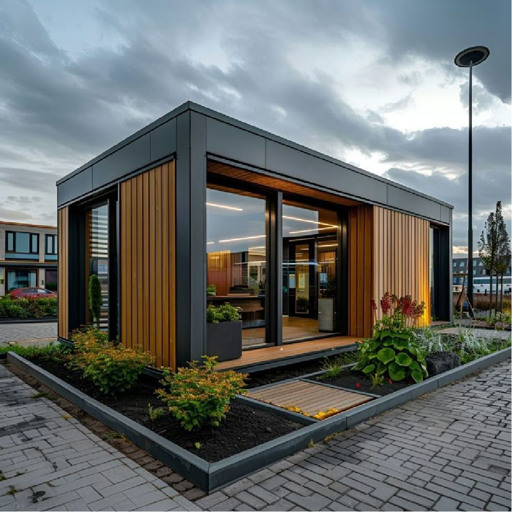 Aplikasi Pipa Hollow GI (Rumah Modular)