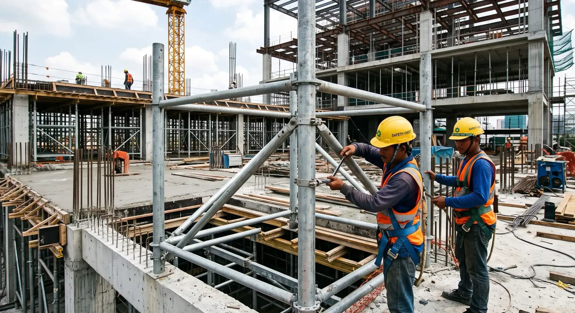 Pipa Baja dalam Teknik Konstruksi Gedung