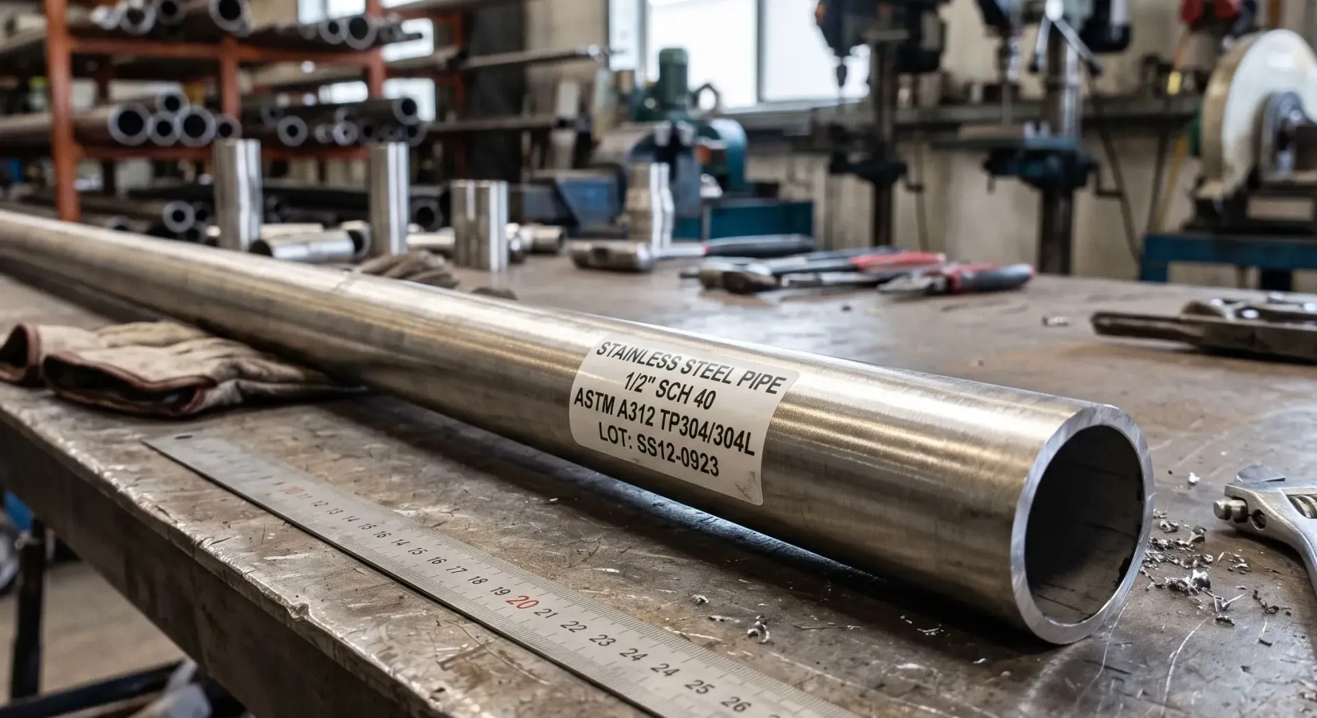  Pipa Stainless 1/2 Inch