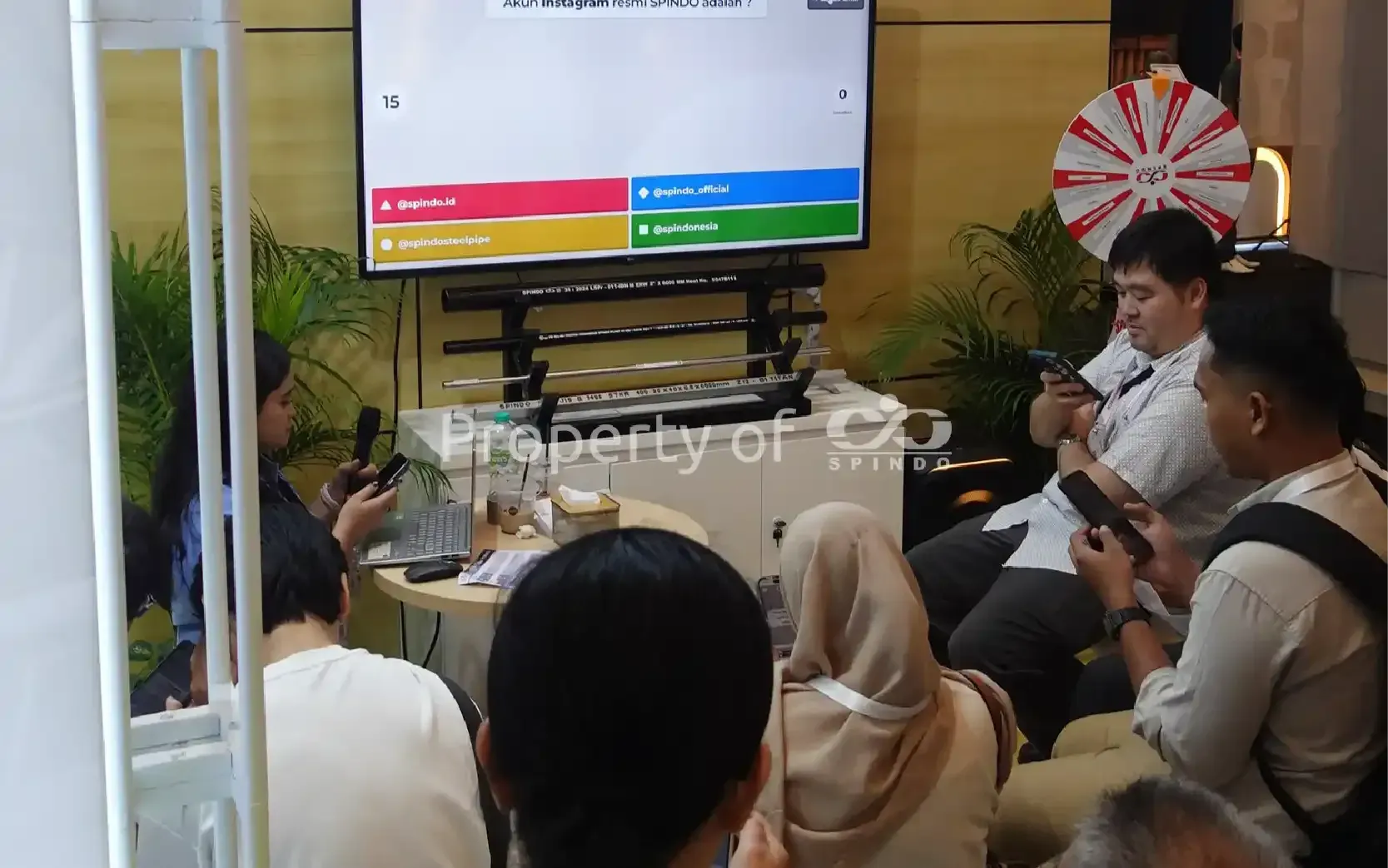 Interactive Kahoot Quiz Games about SPINDO