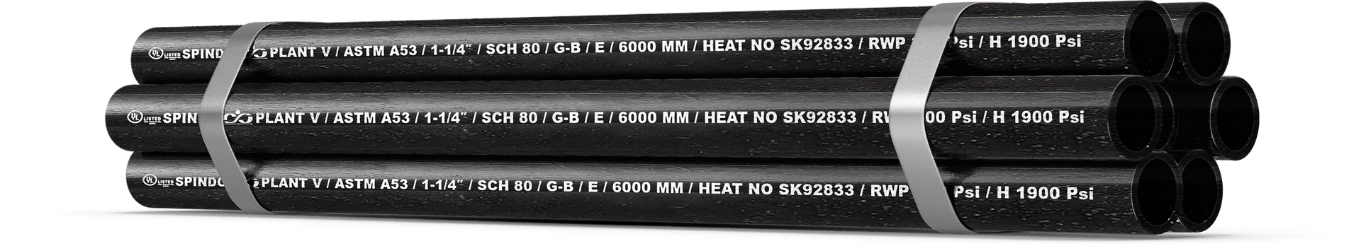 SPINDO SCH 80 pipes