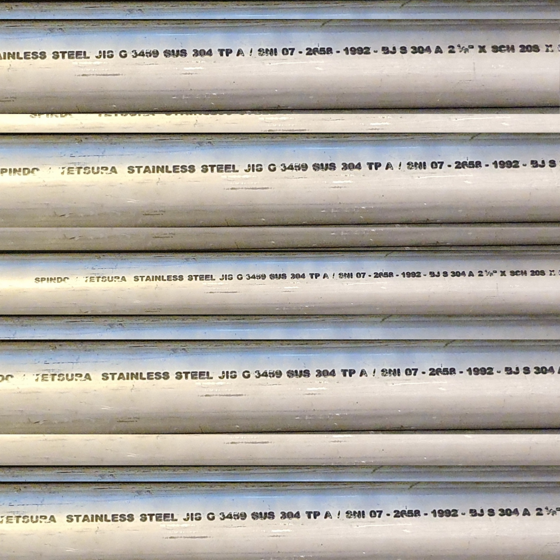 SPINDO SUS 304 Stainless Steel Pipe