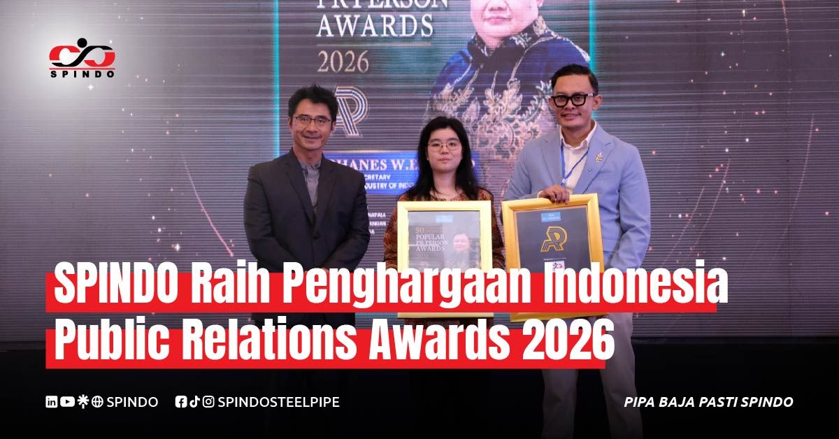 SPINDO Raih Penghargaan Indonesia Public Relations Awards 2026