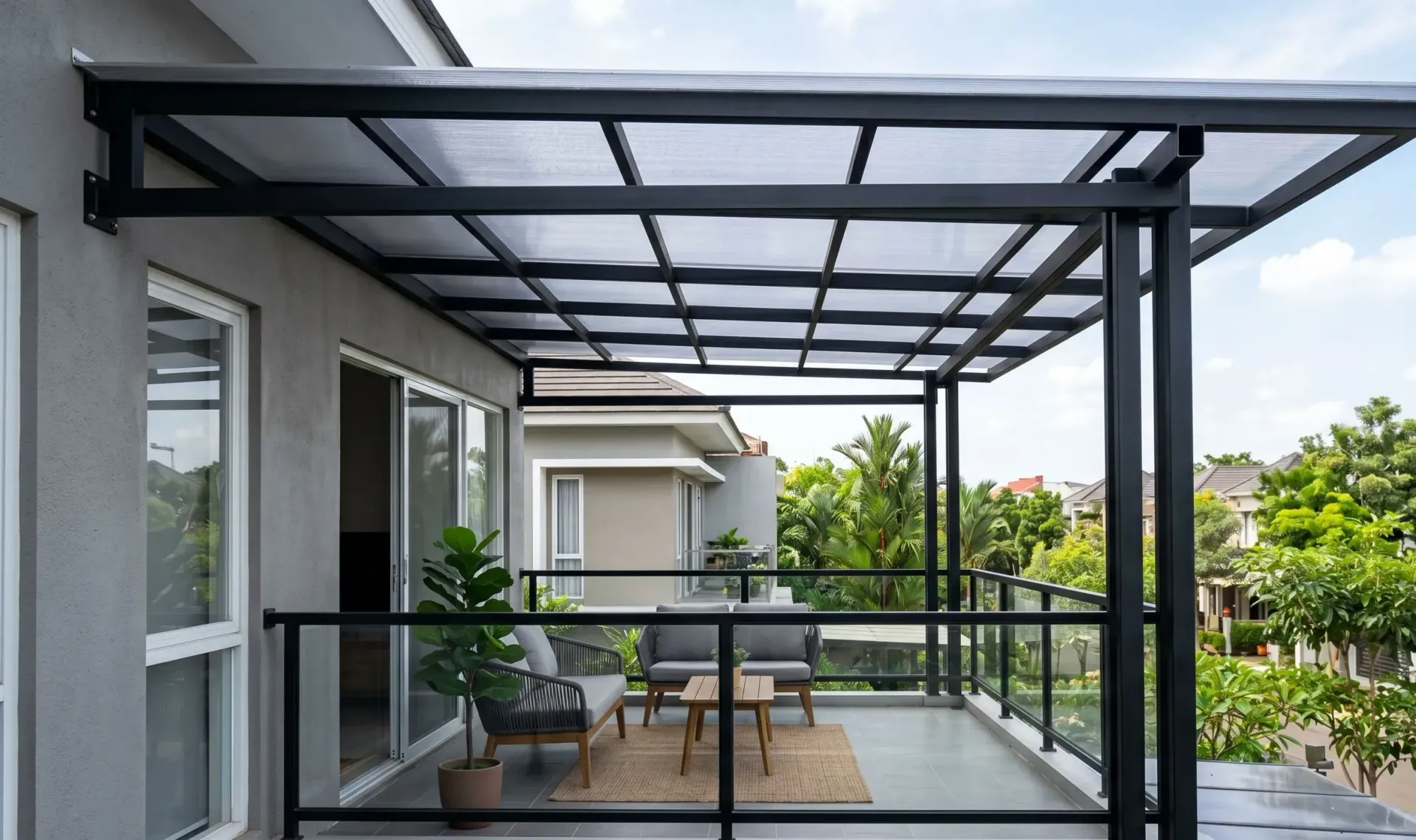 gambar kanopi balkon