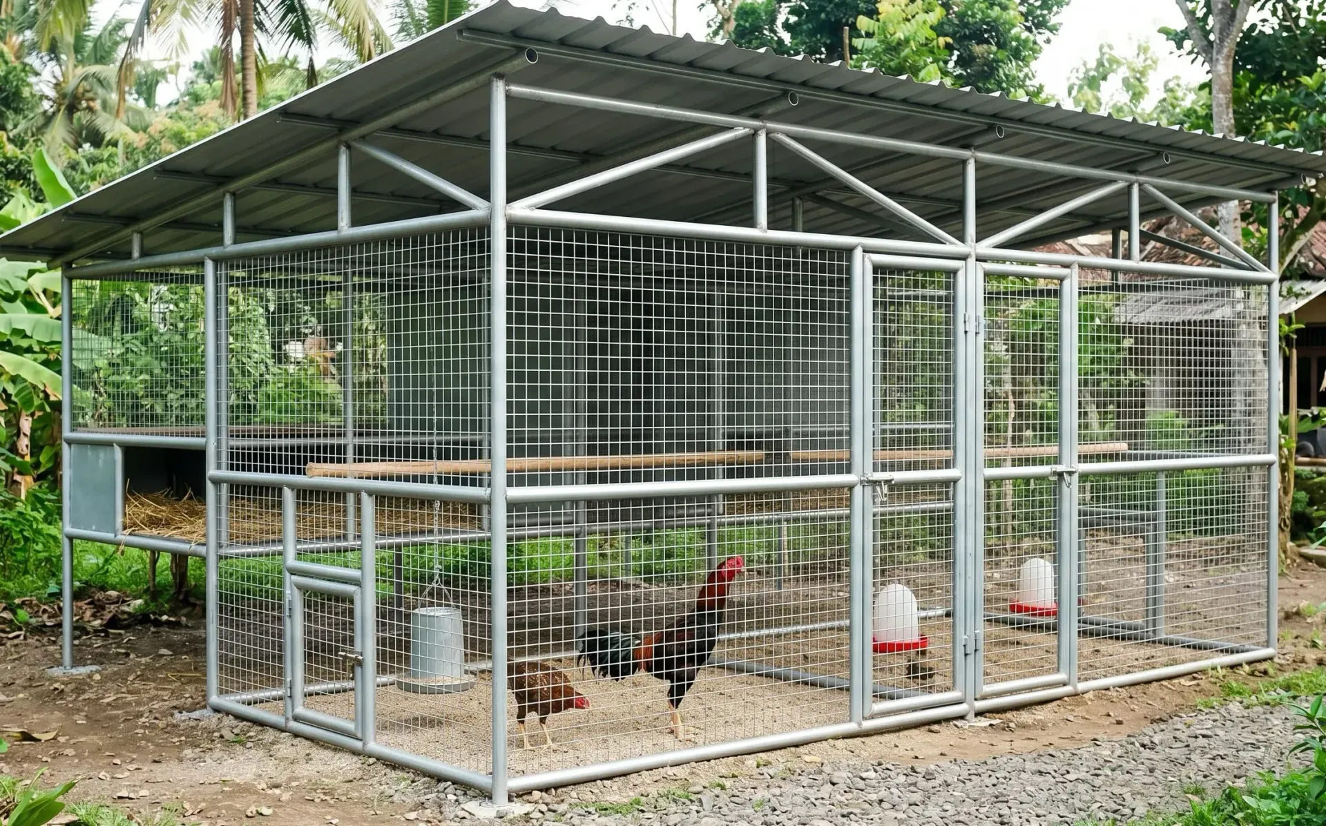 kandang ayam bangkok modern 