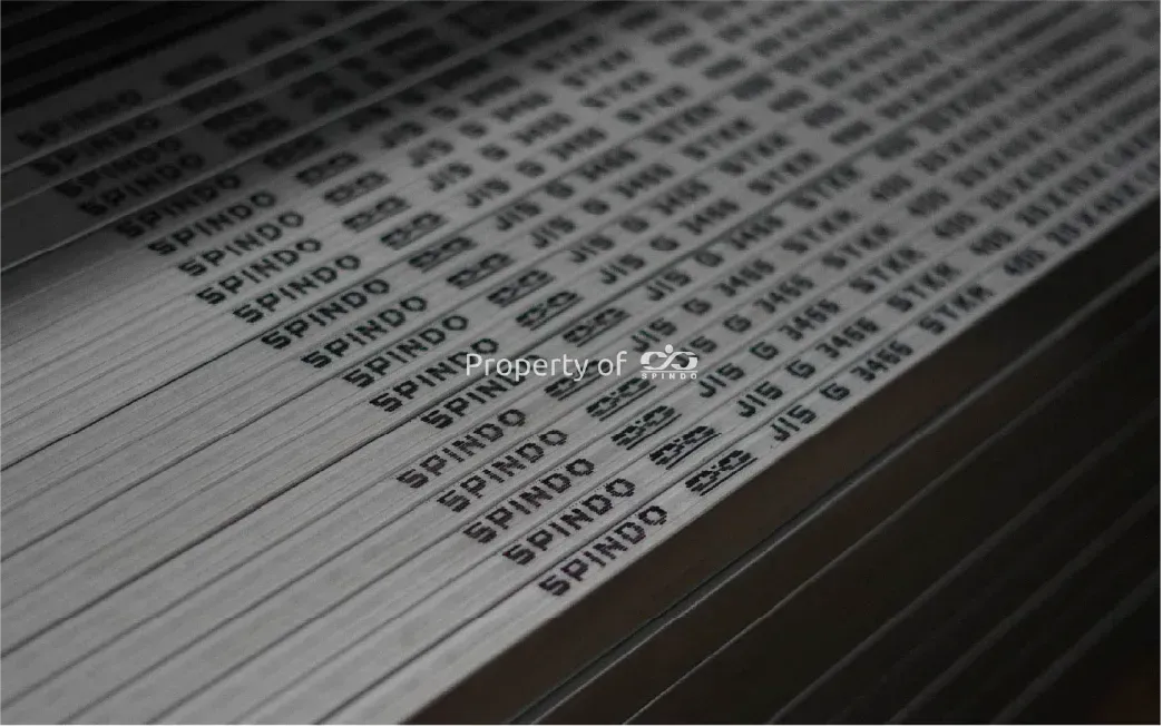 Pipa Hollow GI SPINDO dengan Marking