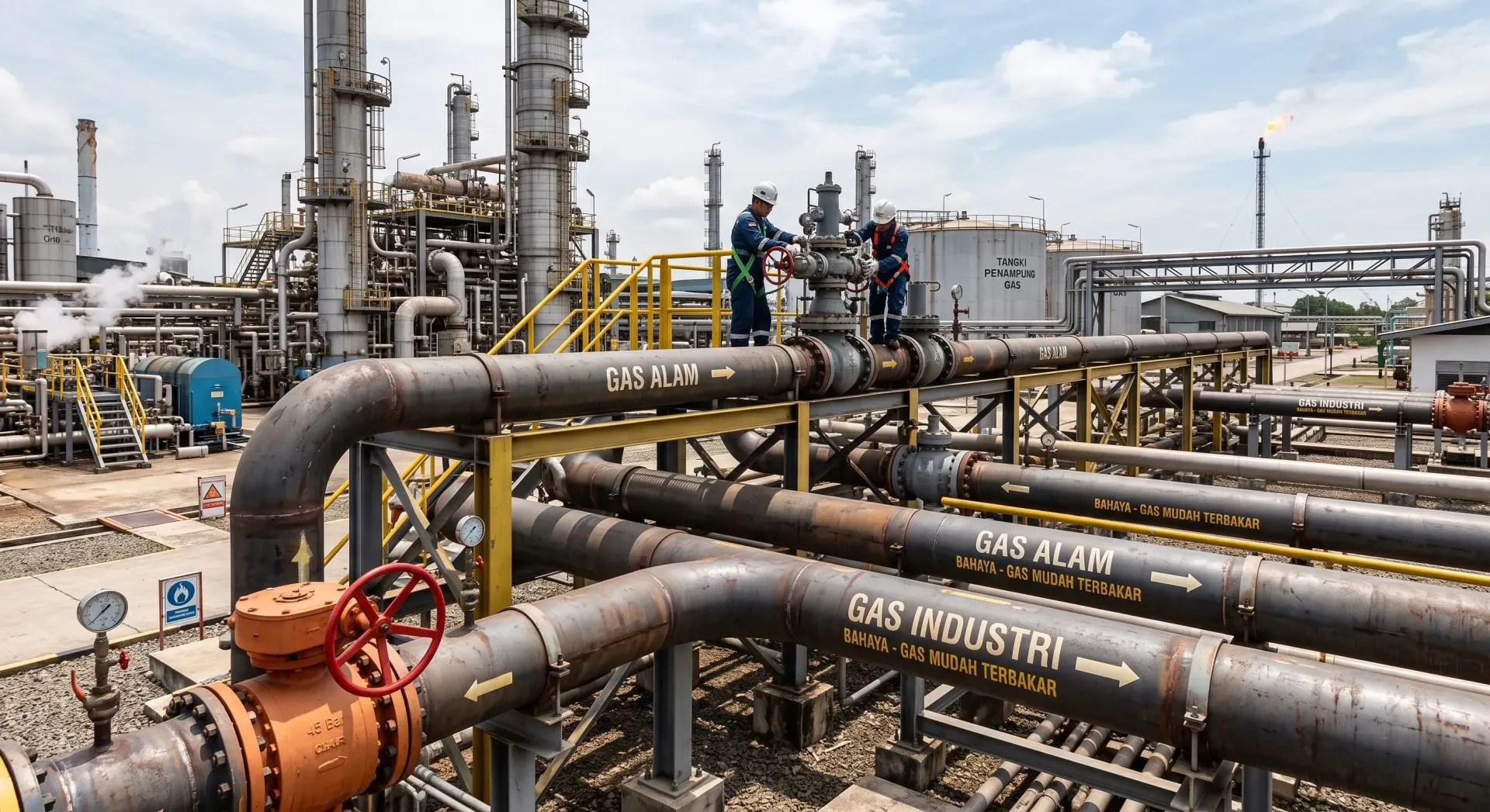 Biaya Pemasangan Pipa Gas
