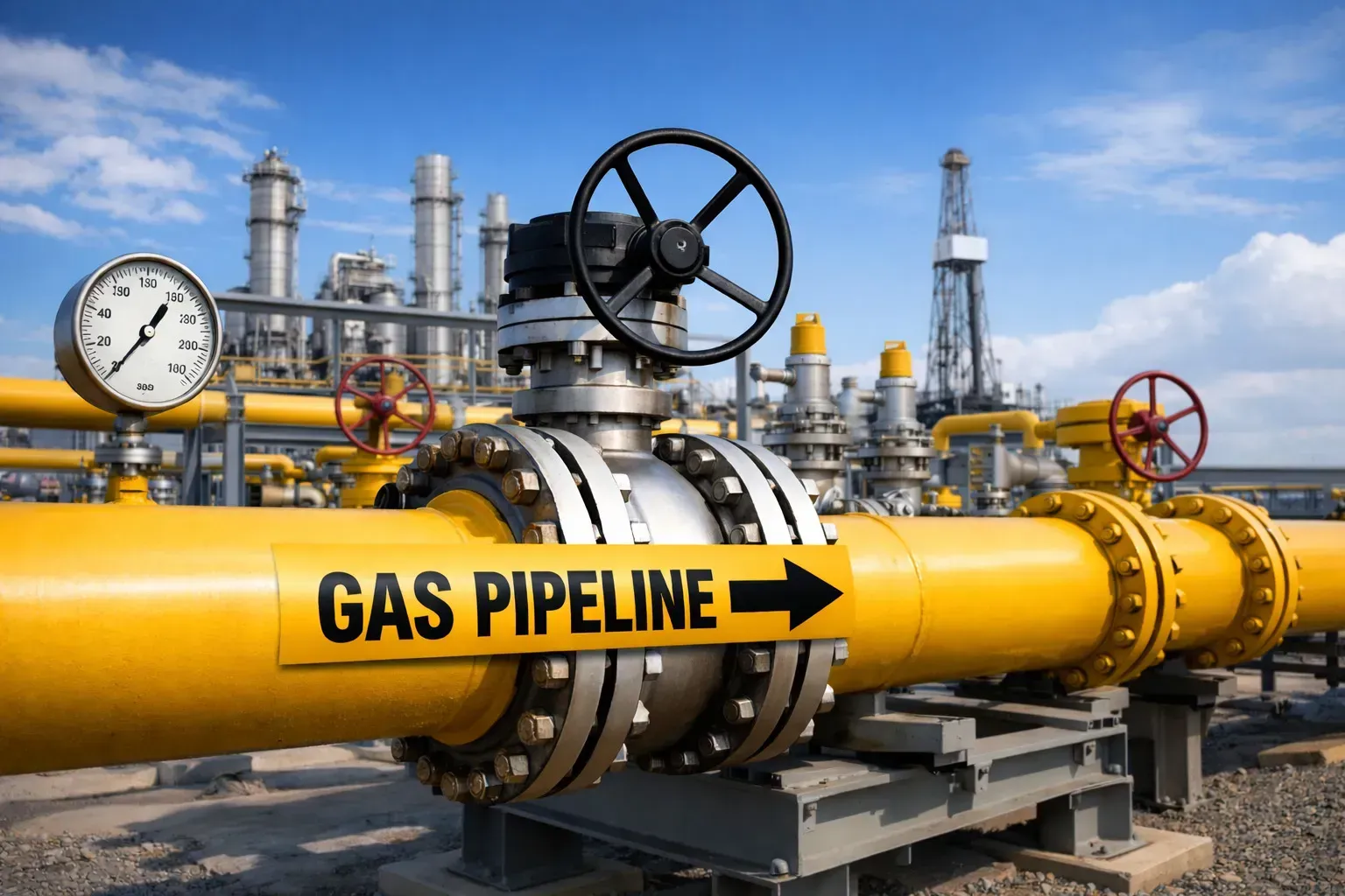 pipa gas