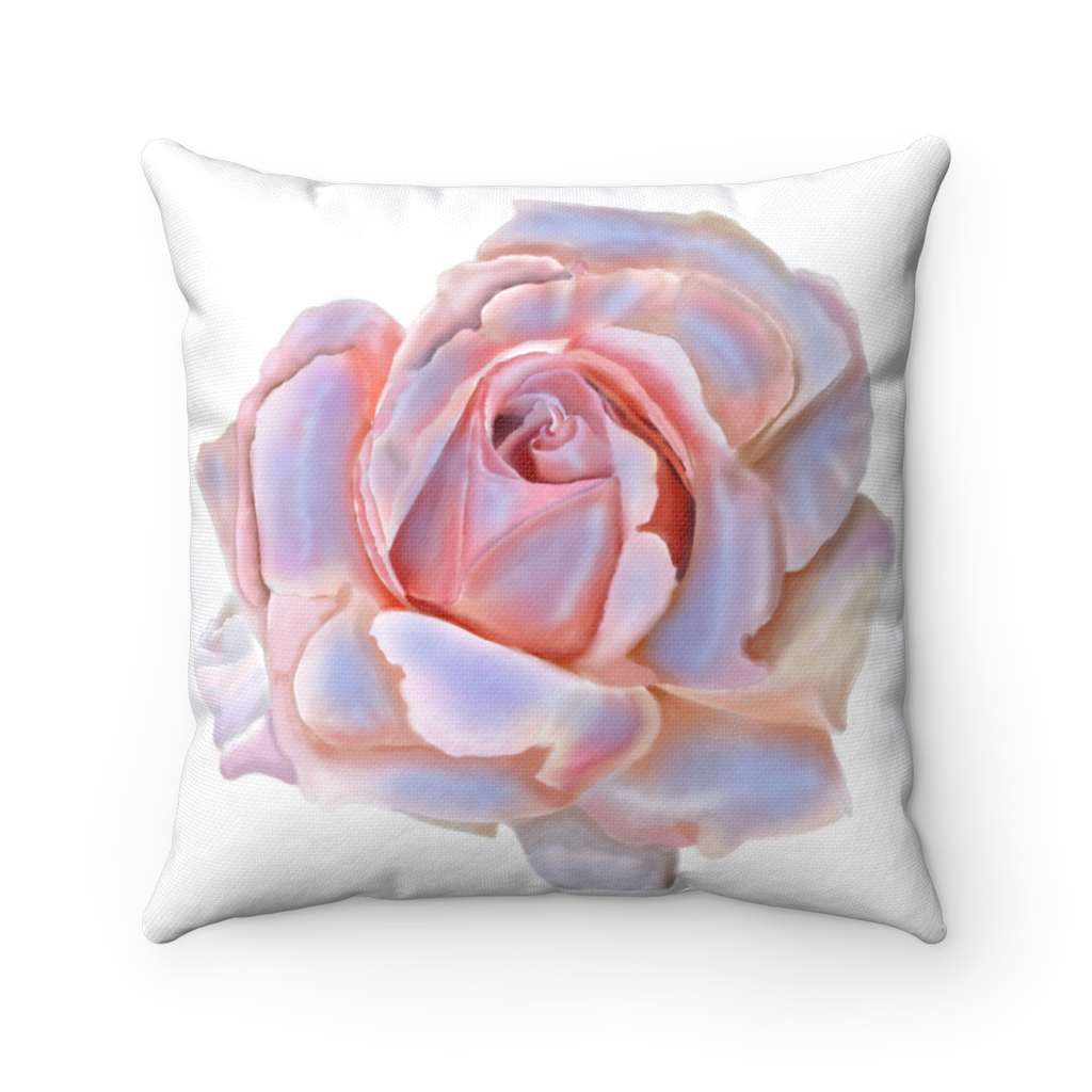 Champagne Rose Pillow