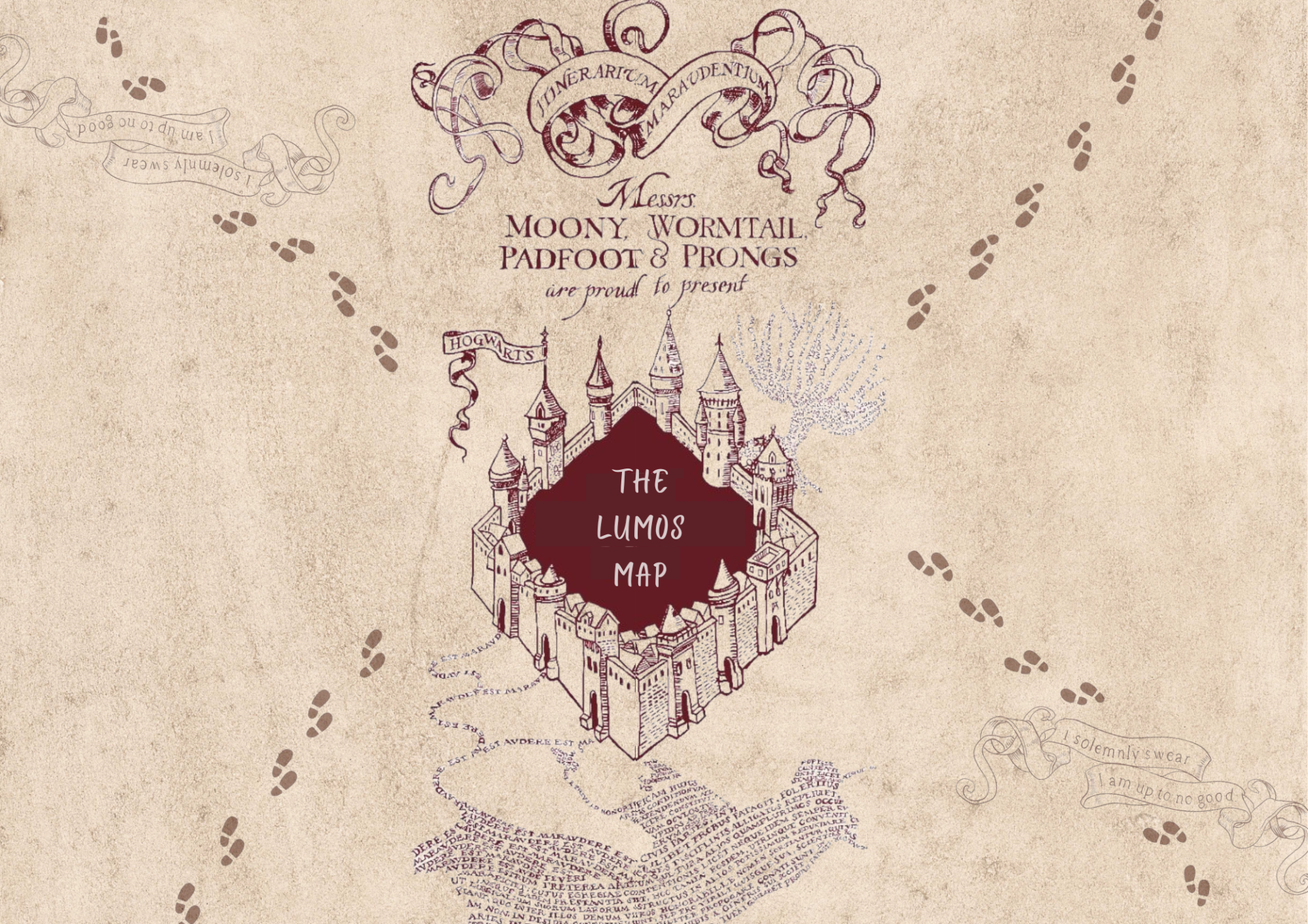 A Harry Potter Map Shows the Location of the Marauder ‘s Map