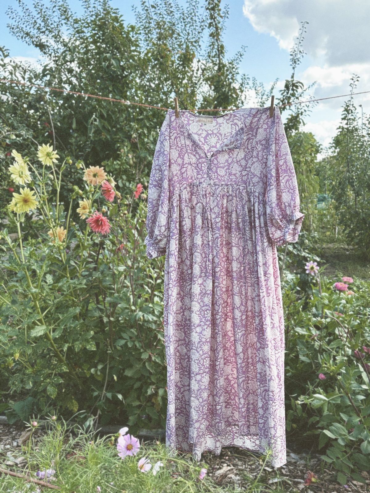 Maxi dress pink