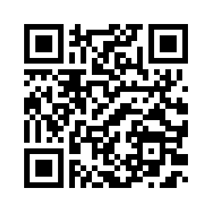 QR code with a complex pattern of black and white squares.