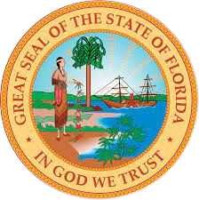The seal of the state of florida is a great seal of the state of florida in god we trust.