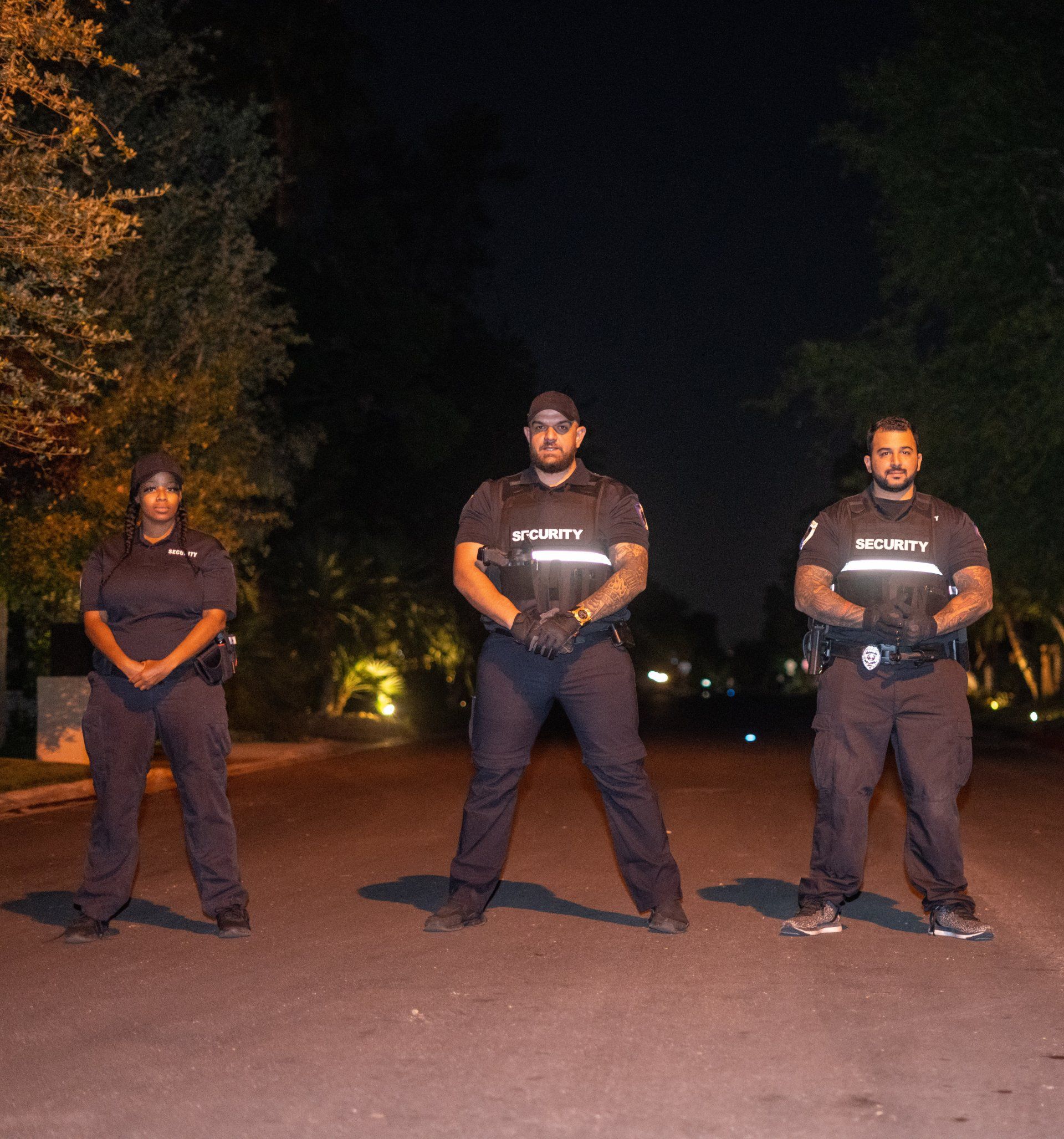 a police officer standing