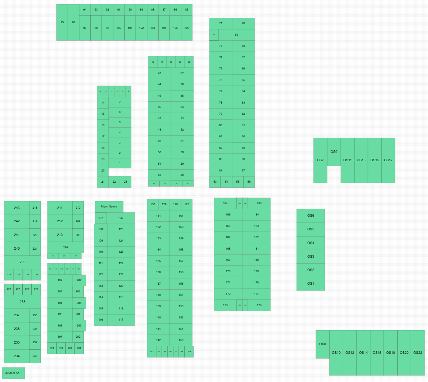 Menomonie (Traditional) Site Map