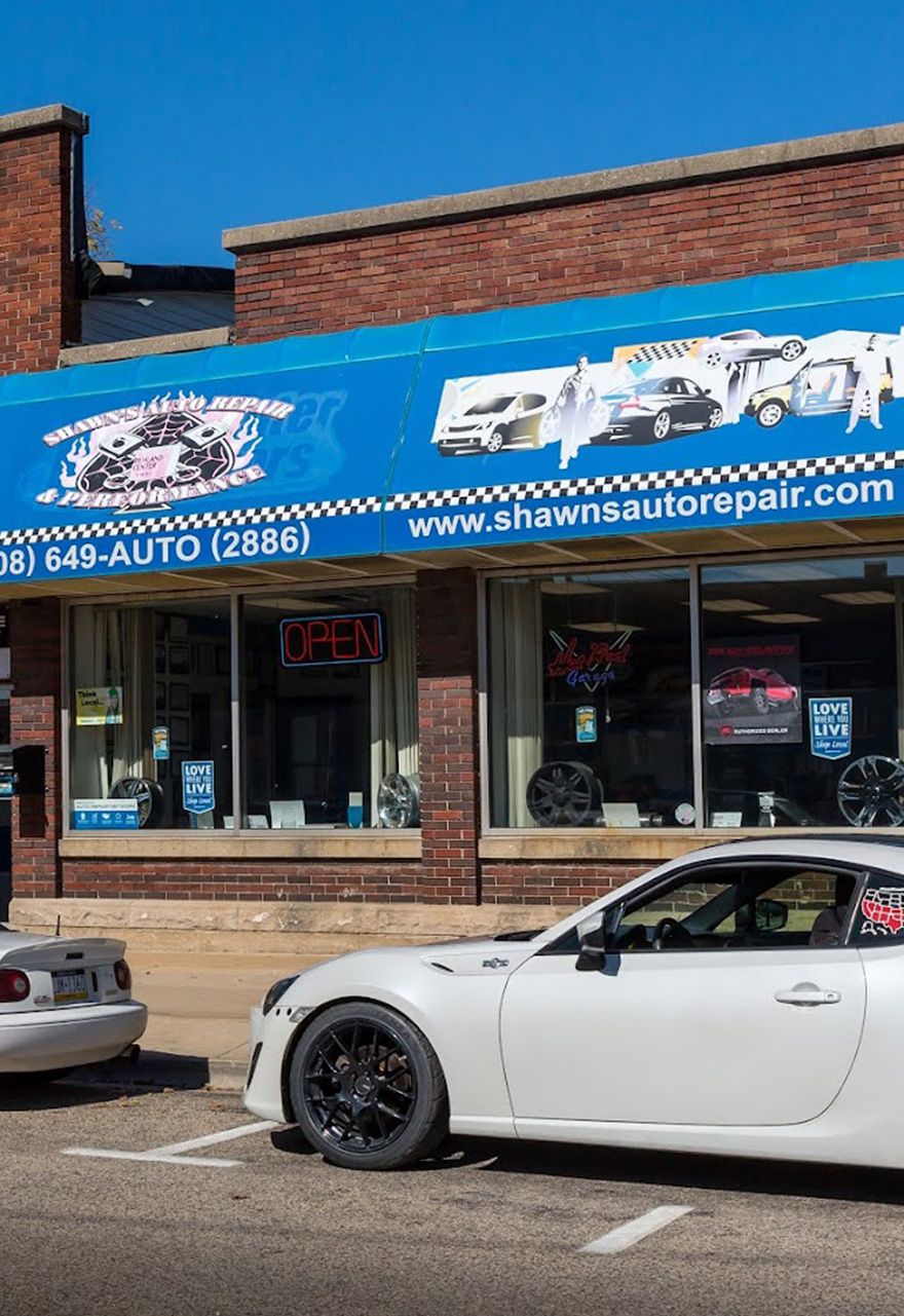 Outside Shawn's Auto Repair shop | Shawn's Auto Repair and Performance