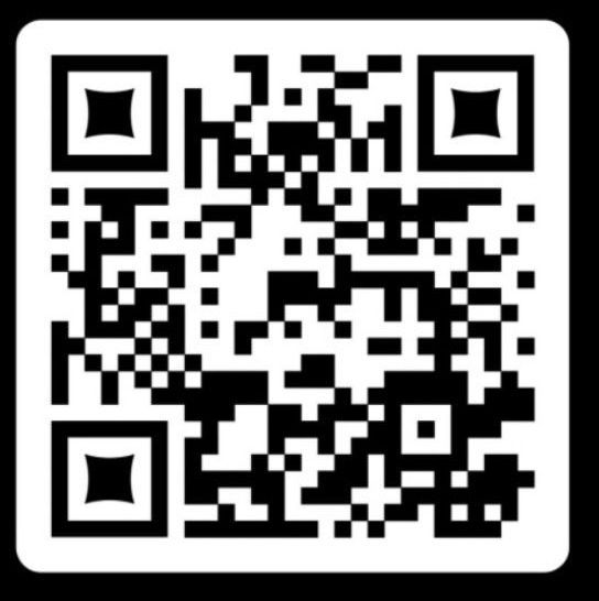 A black and white qr code on a white background.
