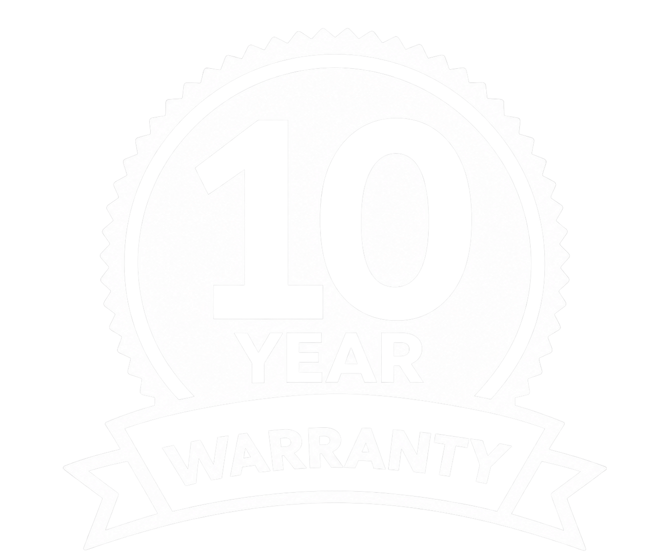 10 Year Warranty Icon