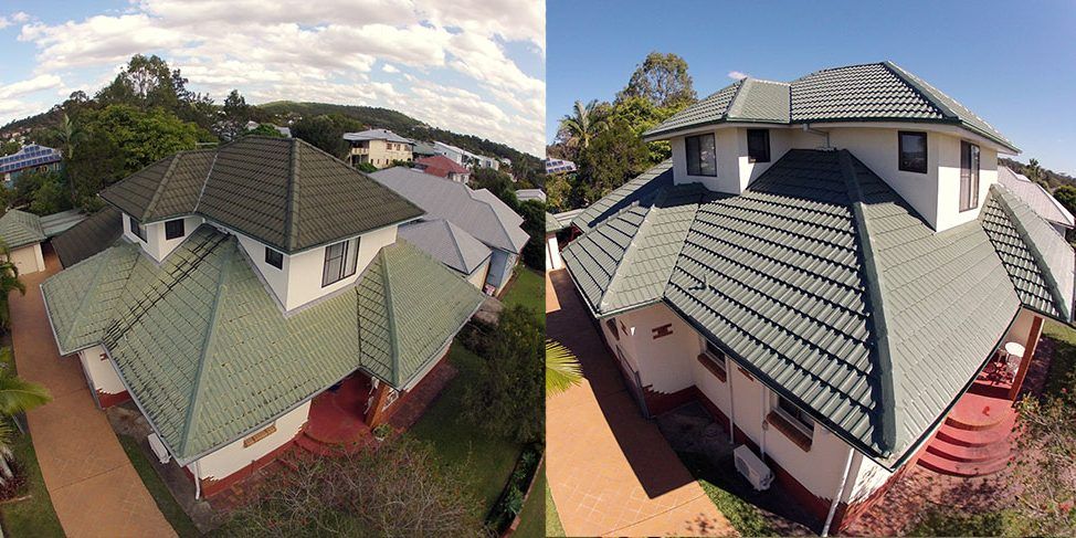 Roof Tile Restoration Process